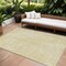 Homeroots 10' X 14' Wheat Gold And Ivory Geometric Washable Indoor Outdoor Area Rug 577612 - alternate 1