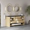James Martin Vanities Marigot 72" Double Vanity, Sunwashed Oak, w/ 3 CM Phantome Eclos Top D404-V72-SWO-3PHT - alternate 8