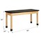 Diversified Spaces Plain Apron Table, Oak, Wood Frame, 60 in W, Black P760LBBK30E - alternate 10