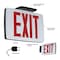 Compass Exit Sign, Black, 1 Face(s), LED, Universal Mount, Nickel Cadmium CCESGE - alternate 3
