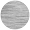 Homeroots 8' Gray And Ivory Round Abstract Washable Indoor Outdoor Area Rug 613099 - alternate 8