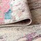 Jonathan Y Contemporary POP Modern Abstract Brushstroke Cream/Pink 4 ft. x 6 ft. Area Rug CTP102A-4 - alternate 7