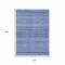 Homeroots 10' X 14' Denim Blue And Sky Blue Striped Washable Indoor Outdoor Area Rug 615349 - alternate 8