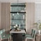 Apollo Tile Majeste 10.8 in. x 11.3 in. Glossy Sea Blue Glass Mosaic Wall and Floor Tile 8.48 sqft/case, 10PK APLASL8803A - alternate 6