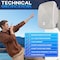Pyle Outdoor Waterproof Patio Speaker PDWR445TW - alternate 3