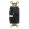 Hubbell Wiring Device-Kellems Straight Blade Receptacle, 5-20R, 20 A, 125V AC, 2 Pole, 3 Wire, Surface Mount, Grounded HBL5362STGYTR - alternate 3