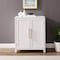 Crosley Roarke Stackable Kitchen Pantry Storage Cabinet CF3130-WH - alternate 8