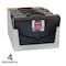 C-Line Products 8-1/2" x 14" Legal Size Black 21-Pocket Expanding File with Handle, 1/EA 58320 - alternate 4