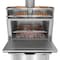 Koolmore 35.04 inch Stainless Steel Professional Charcoal Oven With Warming Racks KM-CHO35-SS-TR - alternate 8