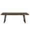 Homeroots 86" Dark Brown Wood Live Edge Dining Table 554338 - alternate 1
