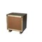 Homeroots 26" Brown Solid Wood Carved Geometric Two Drawer Nightstand 661247 - alternate 9
