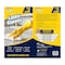 Power Clean DISPOSABLE LATEX GLOVES - 12in - 14 MIL - LARGE - YELLOW - 12PK KG12L-12 - alternate 5