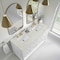James Martin Vanities Breckenridge 60 in. Double Vanity, Bright White, w/ 3 CM Victorian Silver Quartz Top 330-V60D-BW-3VSL - alternate 5