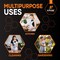 Xpose Safety Plastic Disposable Aprons, White Pack of 300 Individually Packaged Durable 1 mil 24in x 42in, 300PK AP100-3-X-S - alternate 5