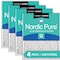 Nordic Pure 24x30x1 Plus Carbon Pleated Air Filter, High Capacity, MERV 14, 4 PK 24x30x1M14+C-4 - alternate 1