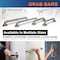 Highcraft Grab Bar for Bathtub and Shower 1.50in x 48in Safety Bar Stainless Steel with Screws GBZR1548 - alternate 6