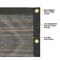 Mytee Products 12ft X 20ft Heavy-Duty 10 Oz Pvc Coated 50% Shade Multi Mesh Tarp With Grommets MM12-20 - alternate 8