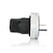 Leviton Straight Blade Plug, 15 A, Black LNR80-2E - alternate 7