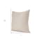 Homeroots 22" Beige And Black Striped Cotton Blend Throw Pillow Cover with Texture 608196 - alternate 5