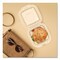 Dart Microwaveable Hinged Containers, ProPlanet Seal, 6.31 x 6.31 x 3, Clear, Plastic, 300PK 60PPHT1 - alternate 6