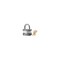 Master Lock No. 1 Laminated Steel Padlock, 3/4" W x 15/16" H, 5/16" Dia Shackle, Silver/Gray, Keyed Alike 3484 1KA-3484 - alternate 1