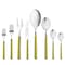 Mepra Fantasia Flatware Set - 43 Pieces - Olive-Green 10Q722043 - alternate 1
