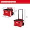 Milwaukee Tool PACKOUT Rolling Tool Box, 22 in L x 19 in W x 29 in H, Polypropylene, Red 48-22-8427 - alternate 24