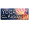 Signmission Yoga Classes, 48 Inch, Banner B-120-30441 - alternate 1
