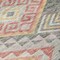 Homeroots 9' X 12' Gray And Terra Cotta Southwestern Washable Indoor Outdoor Area Rug 603549 - alternate 9