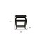 Homeroots 23" Black Wood Bow Leg End Table With Two Shelves 286309 - alternate 4