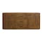 Homeroots 71in Chestnut Distressed Solid Wood Three Drawer Sideboard with Two Doors 612040 - alternate 1