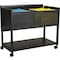 Safco Mobile File, w/Locking Top 5353BL - alternate 1