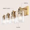 Jonathan Y Irving 27.75" 4-Light Seeded Glass/Iron Modern Contemporary LED Vanity Light, Brass Gold JYL7558D - alternate 11