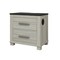 Global Furniture Usa Contemporary Ashley Brown Nightstand W/Usb & Speaker ASHLEY-BROWN-NS W/USB & SPEAKER - alternate 5