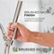 Supply Giant High Pressure Single Function Round Rainfall Showerhead, 2.5 GPM, 2in Face Diameter 74-922I-O - alternate 8
