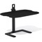 Safco Adjustable Desk Stance Height-Adjustable Laptop Stand, 18 in D X 21-1/2 in H, 27 in W X Black 2180BL - alternate 1