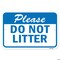 Signmission Please Do Not Litter 1, Heavy-Gauge Aluminum Rust Proof Parking Sign, 18" x 24", A-1824-24879 A-1824-24879 - alternate 3