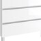 Homeroots 36" White Wood Freestanding Bathroom Vanity With White Sink And Three Drawers 627371 - alternate 5
