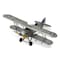 Homeroots 5" Blue and Gray Metal Hand Painted Model Airplane Tabletop Sculpture 489459 - alternate 8