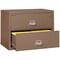 Fireking 2 Drawer, 1 Hr Fire & Impact Rated, 38" Wide Lateral Tan 2-3822-CTN - alternate 3