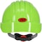 Jsp Standard Brim, Vented Hard Hat w/HDPE Shell, 6-Point Polyester Suspension, Wheel Ratchet Adj. 280-EV6151V-LY - alternate 3
