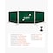 Vevor Welding Screen with Frame 3-Panel 6 x 8 FT Welding Curtain Screen 12 Wheel XU-114 - alternate 8