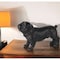 Homeroots 8" Black Polyresin Dog Tabletop Sculpture 392392 - alternate 8