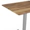 Flash Furniture Commercial All-Weather 24x30 Natural HPL Tabletop with Silver X Base ST-REC2430-NAT-T2222S-GG - alternate 10
