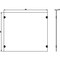 Siemens ALPHA 630 Universal Section cover without cutouts H=800 mm W=900 mm 8GK9622-5KK30 - alternate 4