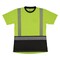 Ergodyne Hi-Vis Shirt, 2XL, Lime, Short Sleeve 22316 - alternate 1