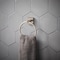 Oakbrook Collection Brushed Nickel Towel Ring Die Cast Zinc BH-OB5001BN - alternate 3