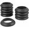 Highcraft 2" Tank To Bowl Soft Round Rubber Gasket w/Universal Fit 10 Pcs Rubber Gasket for Toilet Tank Seal US49-24-10-PK - alternate 1