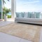 Homeroots 5' X 8' Coral And Salmon Abstract Washable Indoor Outdoor Area Rug 588775 - alternate 9