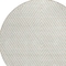 Homeroots 8' Ivory And Pale Beige Round Geometric Washable Indoor Outdoor Area Rug 612138 - alternate 8